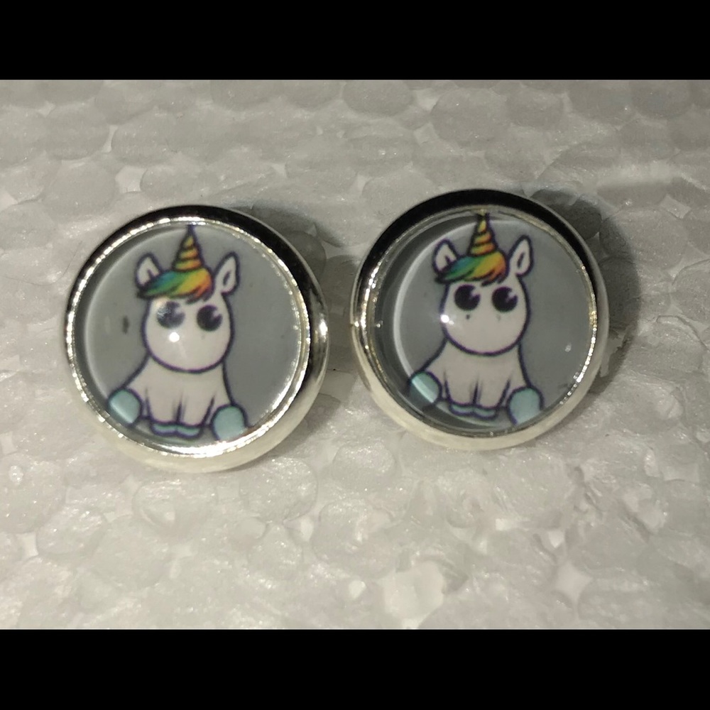 Baby Unicorn Stud Earrings